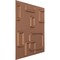 Ekena Millwork 11 7/8in. W x 11 7/8in. H Oslo EnduraWall Decorative 3D Wall Panel Covers 0.98 Sq. Ft. WP12X12OSCAC - alternate 6